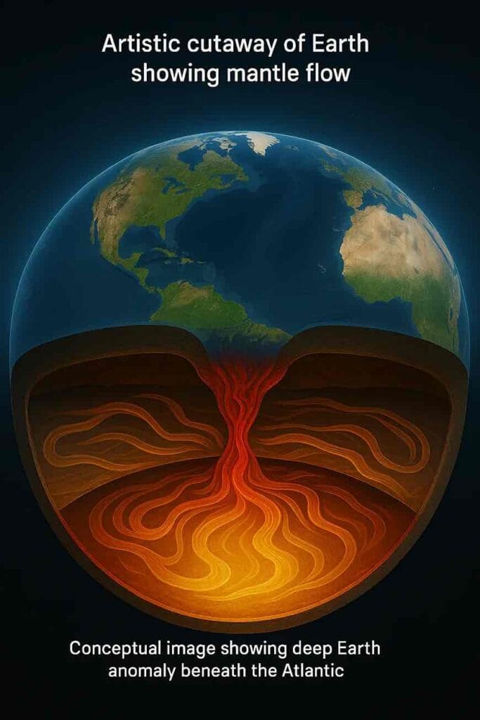 Deep Earth anomaly visualization